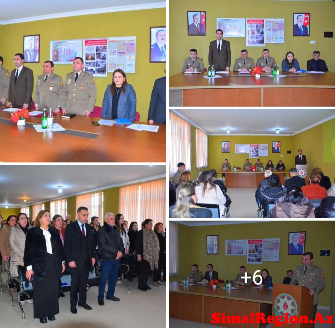 Göyçayda “1mart -ümumdünya mülki müdafiə günü”nə həsr olunmuş tədbir keçirildi