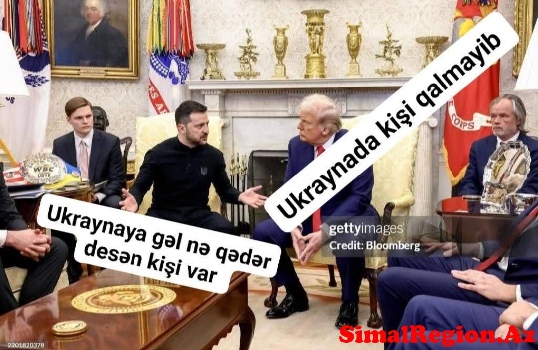 Ağ evdə Donald Tramp və Zeleniski arasında gərgin görüş keçirilib