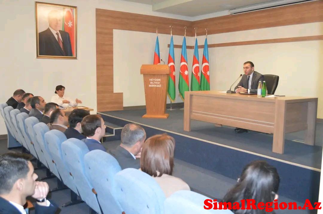 Şirvan-Salyan Regional Mədəniyyət İdarəsinin 2024-cü ilin yekunlarına həsr olunan hesabat yığıncağı keçirilib