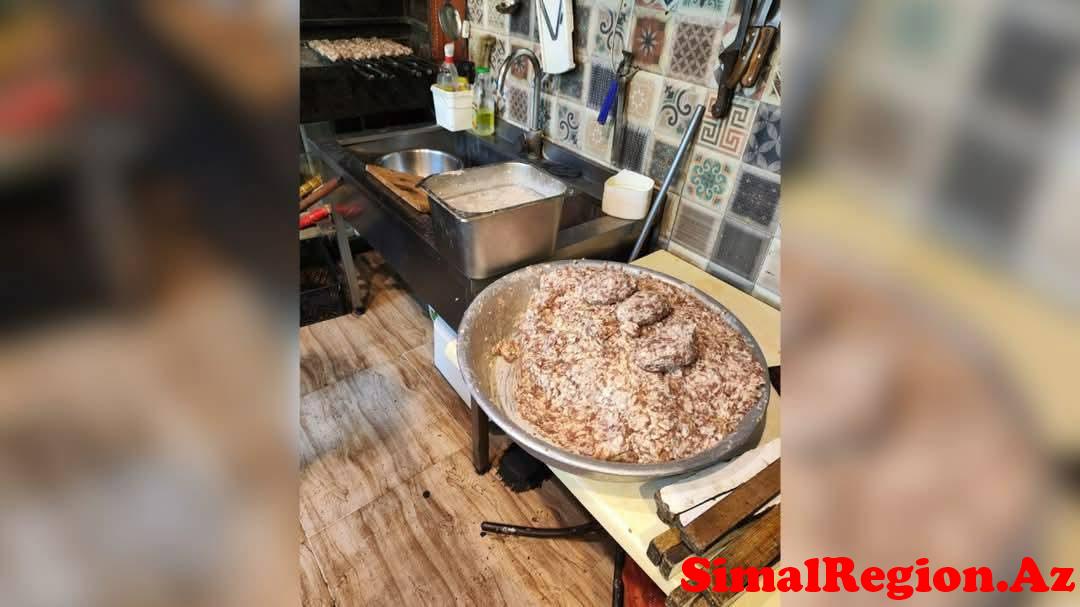 Bakıda restoranda yararsız məhsullar aşkarlandı