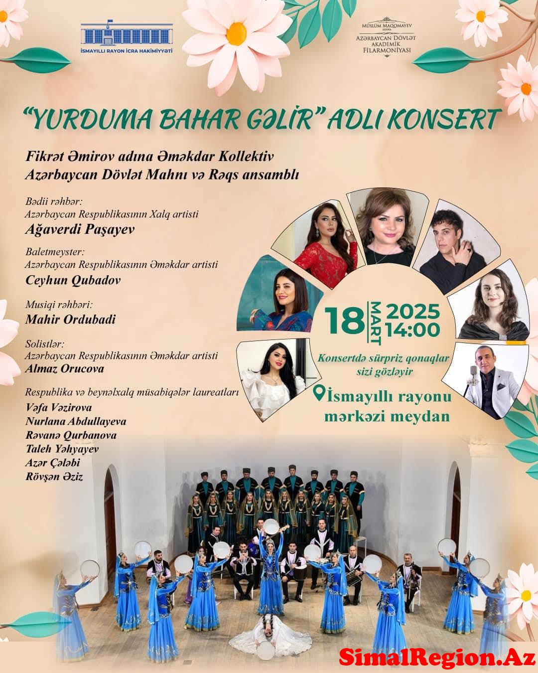 İsmayıllı rayon icra hakimiyyəti əhalini “Novruz” şənliyinə dəvət edir
