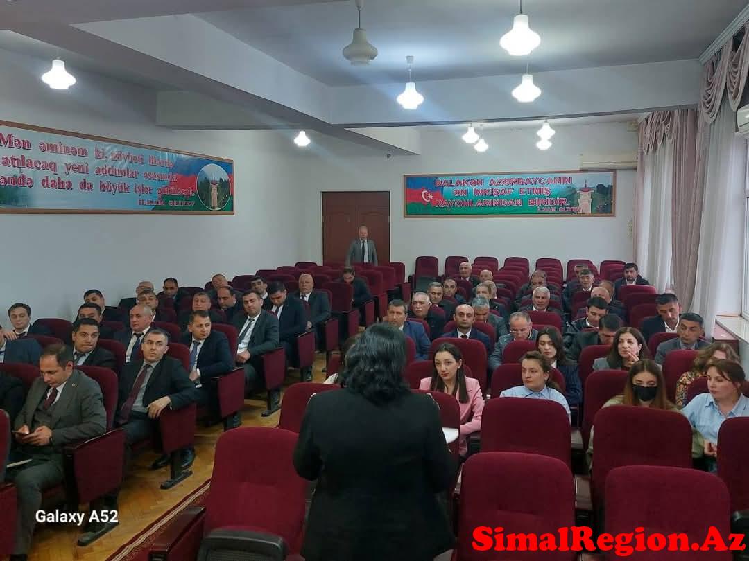 Balakəndə korrupsiyaya qarşı tədbir keçirilib.Hansı ki,ən böyük korrupsiya elə Balakəndə baş verib və verir