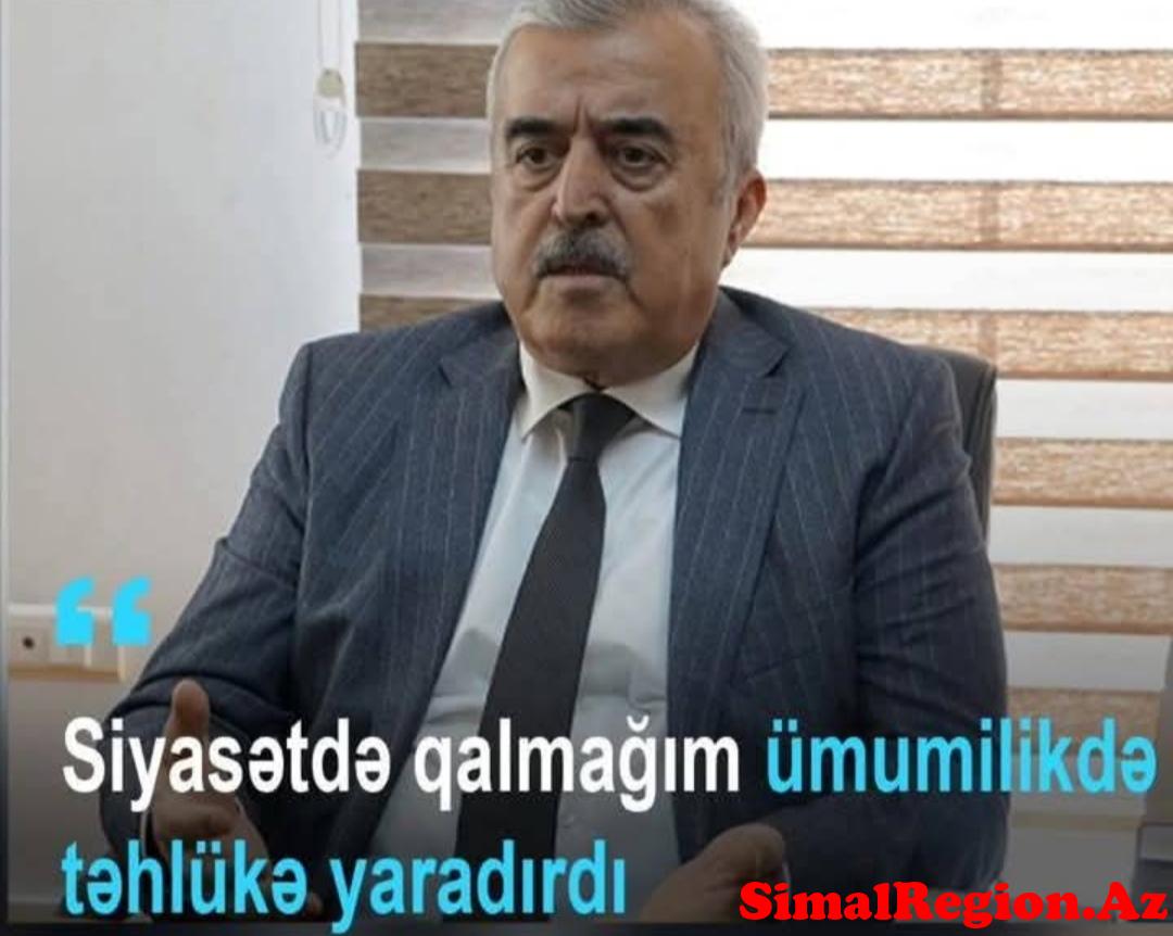 Siyasətçi Etibar Məmmədov danışdı