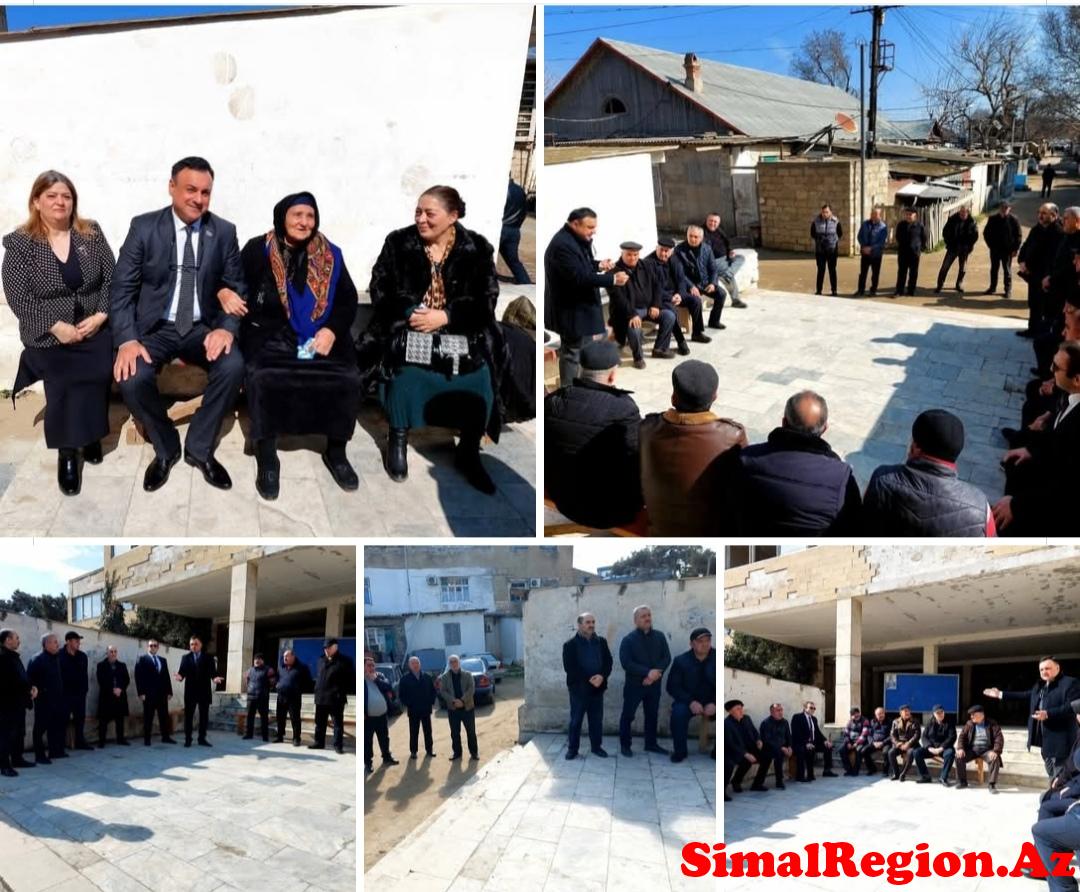 Milli məclisin deputatı növbəti görüşünü keçirib