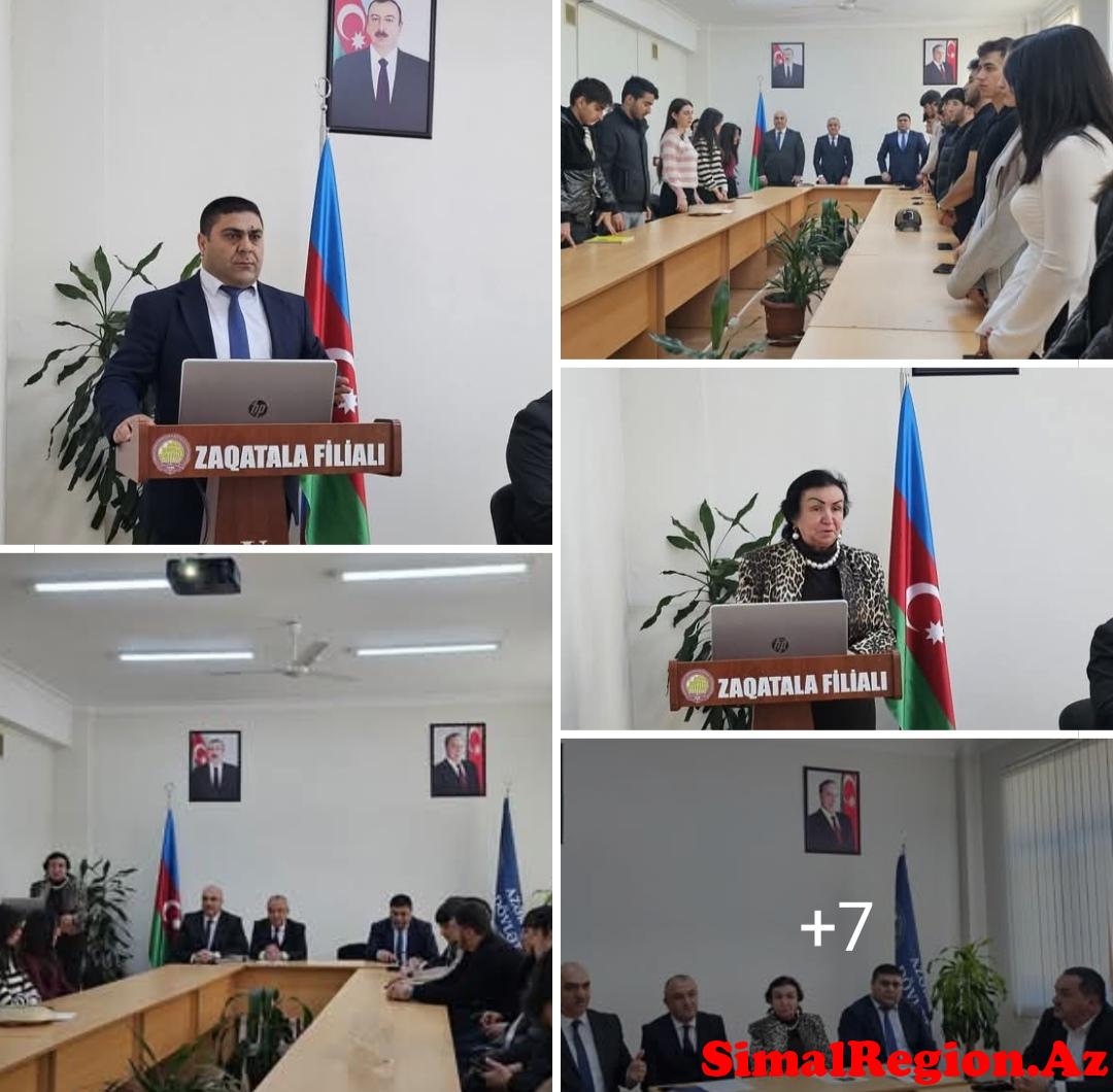 Zaqatalada dini məzhəbçilik meyillərinin fəsadları mövzusunda tədbir keçirilib