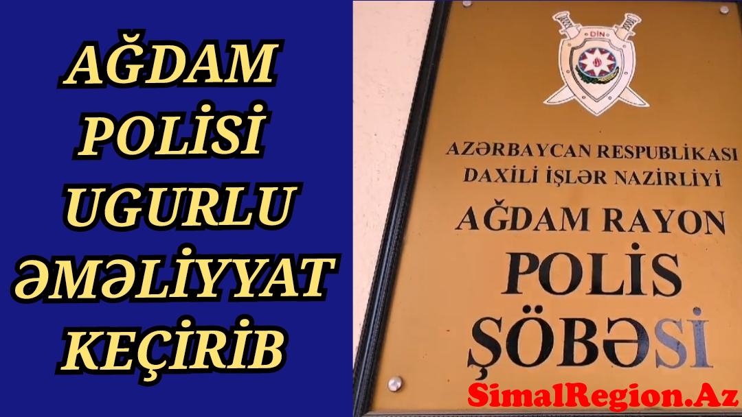 Ağdamda polisin keçirdiyi əməliyyat zamanı daha bir şəxsdən avtomat silahı aşkarlanıb