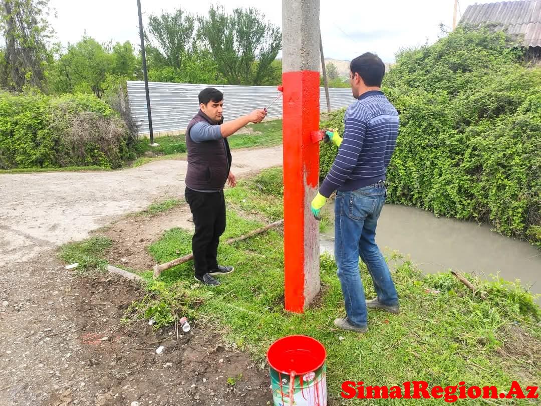 Göyçayda bütün istiqamətlərdə quruculuq abadlıq işləri aparılır