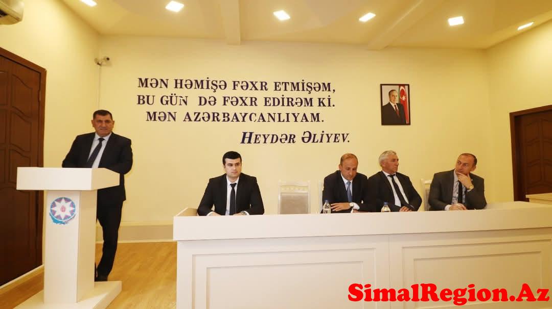 Su ehtiyatlarının səmərəli istifadə olunması ilə bağlı tədbir keçirilib