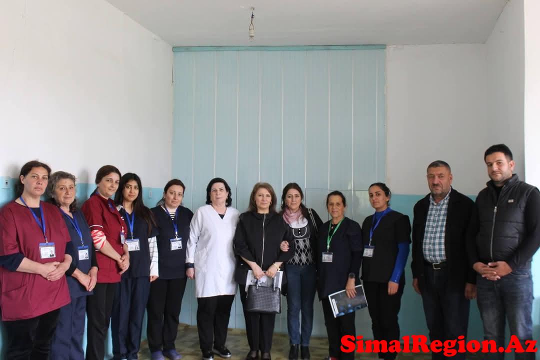 İsmayıllı səhiyyəsinin rəhbərliyi kəndlərdə əhaliyə göstərilən səhiyyə xidmətləri ilə bağlı monitorinqlər aparır