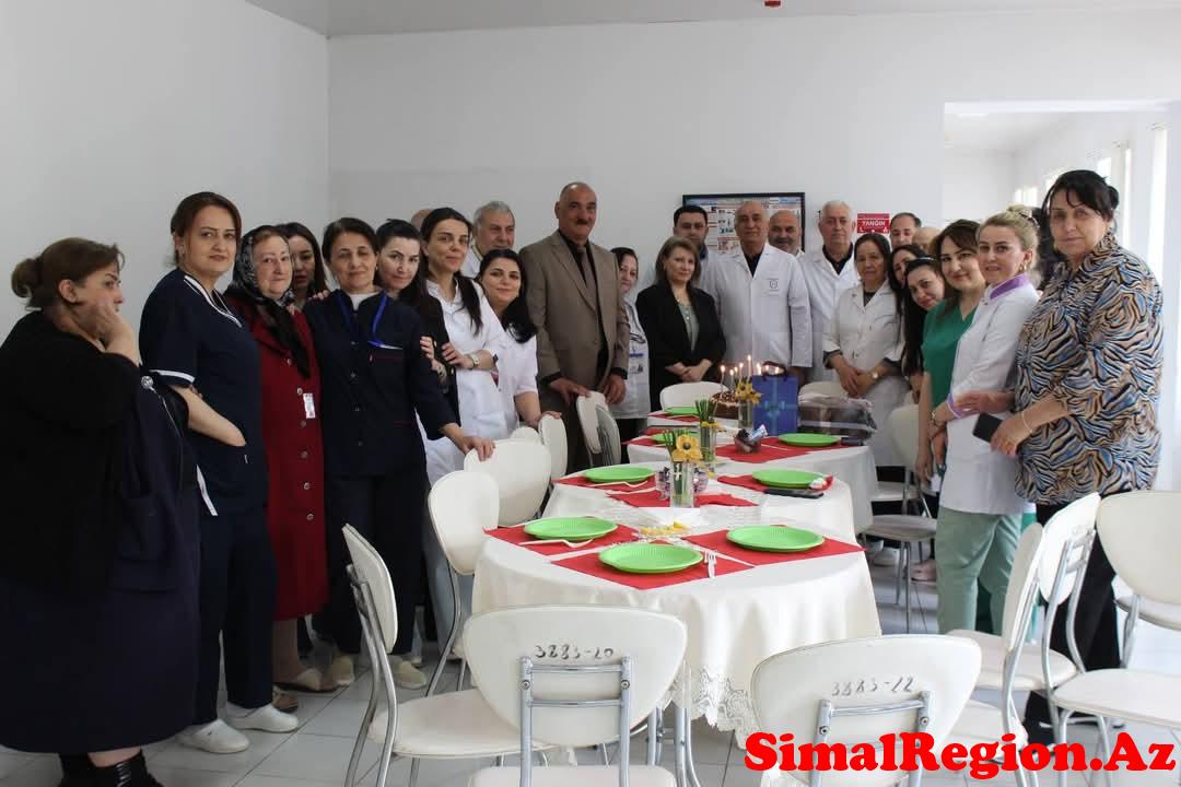 İsmayıllı rayon mərkəzi xəstəxanasında səmərəli fəaliyyətinə görə travmatoloq həkimin 70-yaşı qeyd olunub