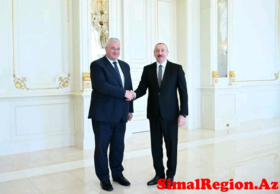 Prezident İlham Əliyev Ukraynanın xarici işlər nazirini qəbul edib