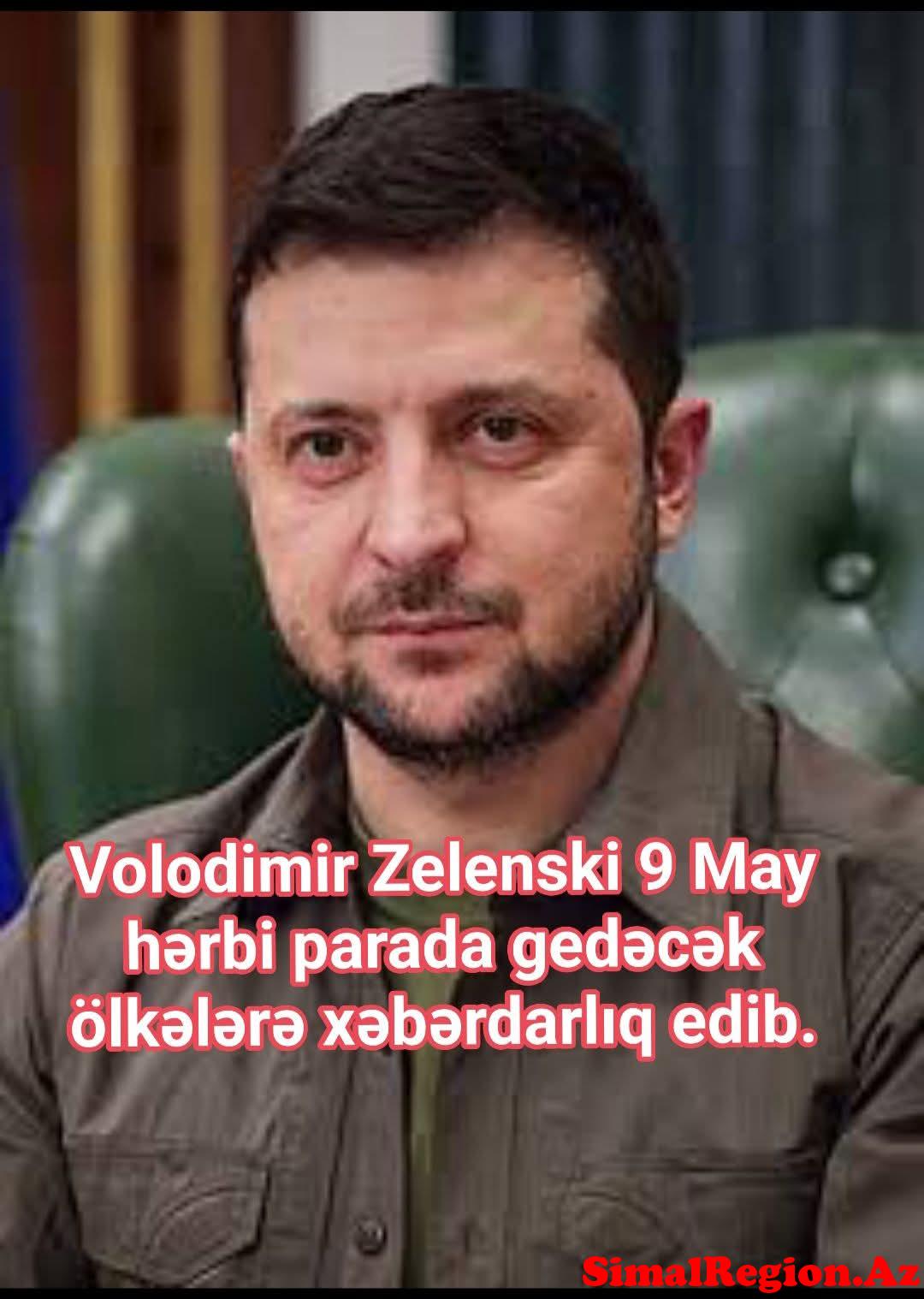Ukrayna prezidenti dünya liderlərinə xəbərdarlıq etdi