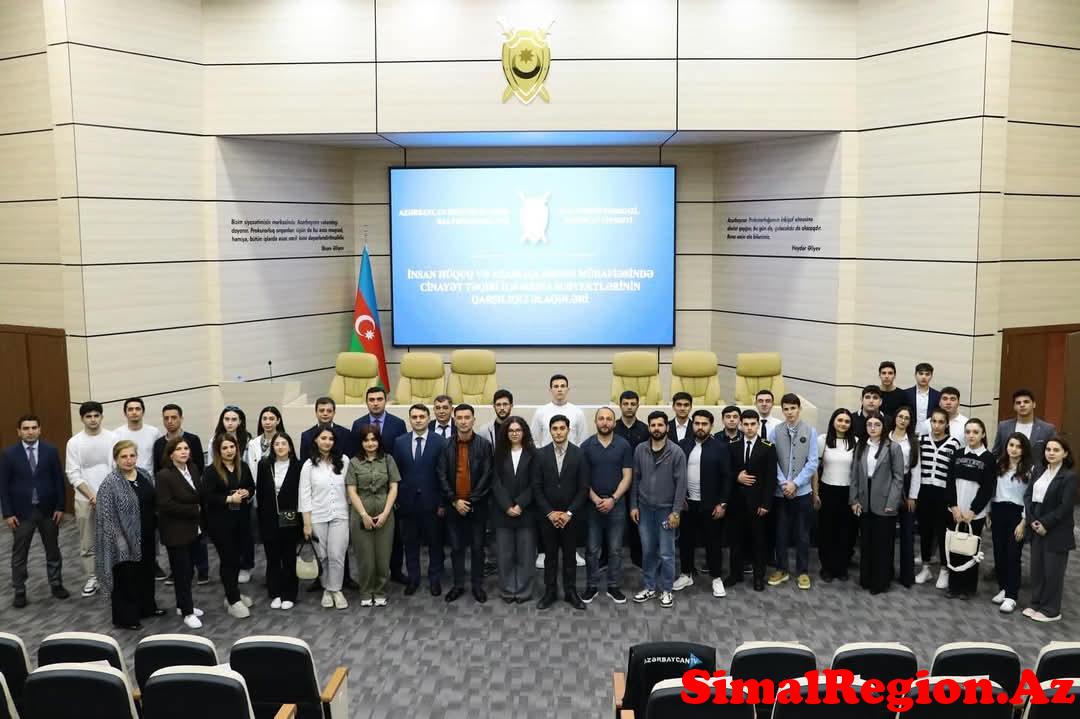 Baş prokurorluqda medya subyektləri və gənclərin iştirakı ilə tədbir keçirilib