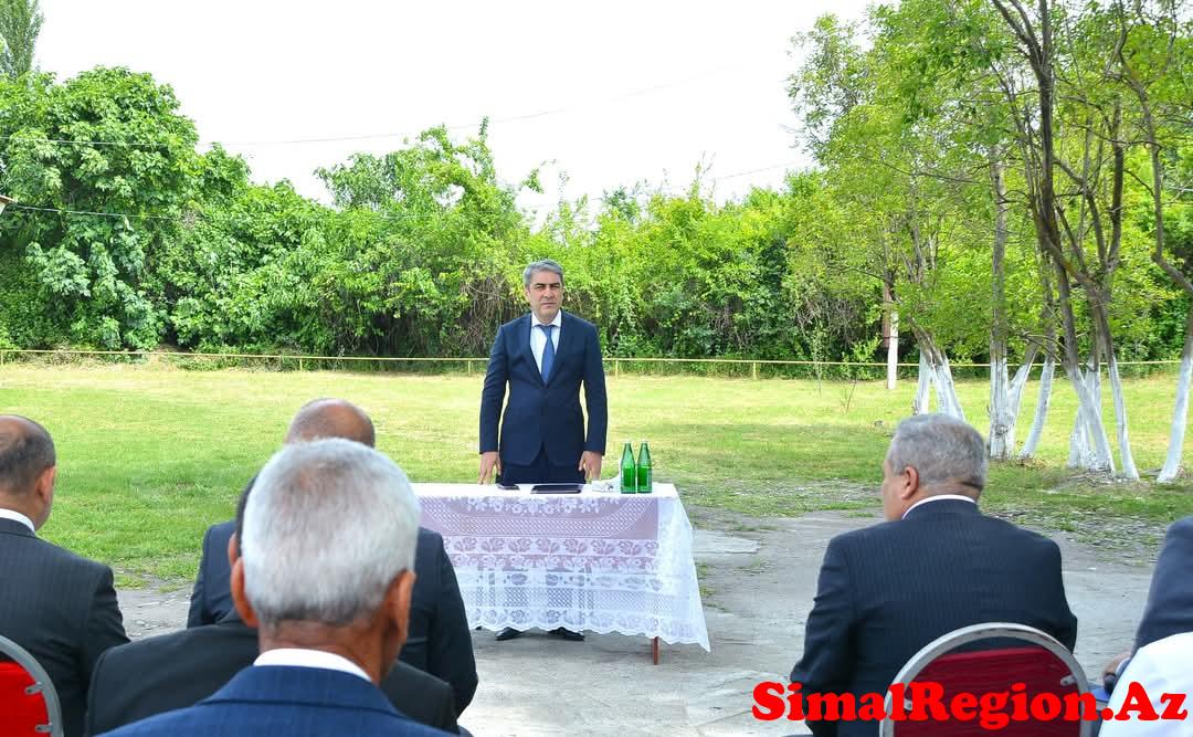 Göyçayda əhali rayon rəhbərliyinin köməyini hər zaman hiss edir:Səyyar qəbullar davam edir