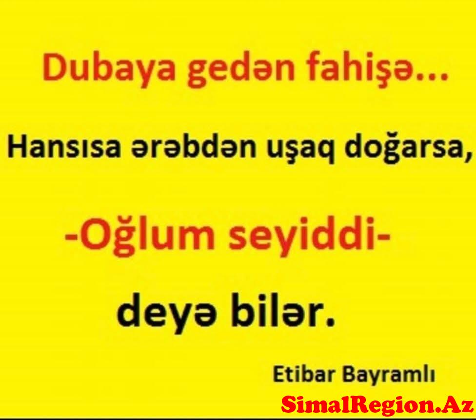 Azərbaycanda saxtakarlıq və ümumiyyətlə Seyidlik deyilən bir şey yoxdur