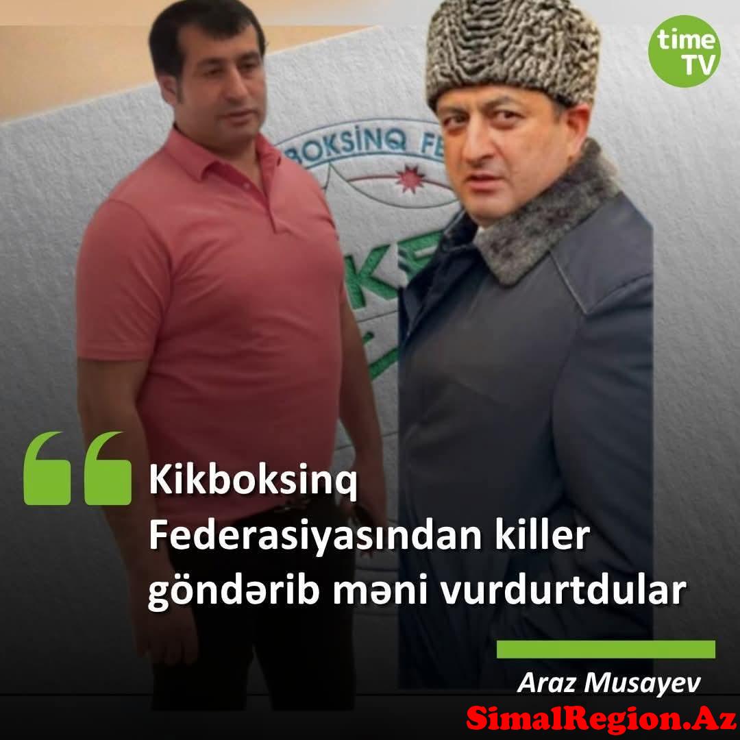 Türkiyədə vurulan idmançımız şok açıqlama etdi