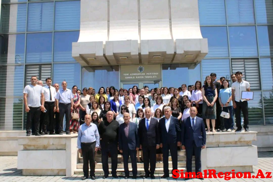 15 İyun-Milli Qurtuluş Günü ilə əlaqədar YAP  Qəbələ rayon təşkilatında möhtəşəm tədbir keçirilib