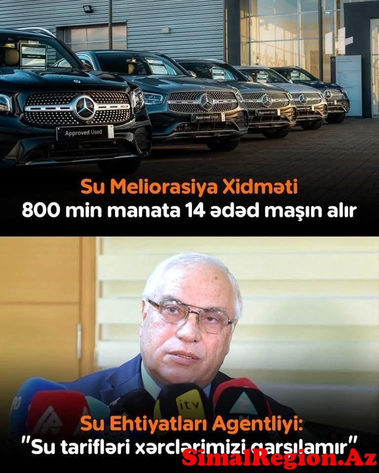 Su Ehtiyyatları Agentliyinin Sədr Müşaviri sayıqlayır
