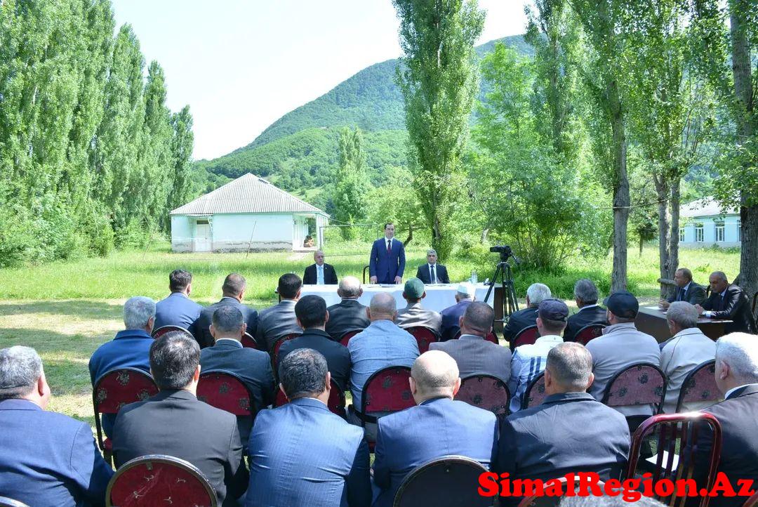 Şamaxıda icra hakimiyyəti başçısının səyyar qəbulları davam edir