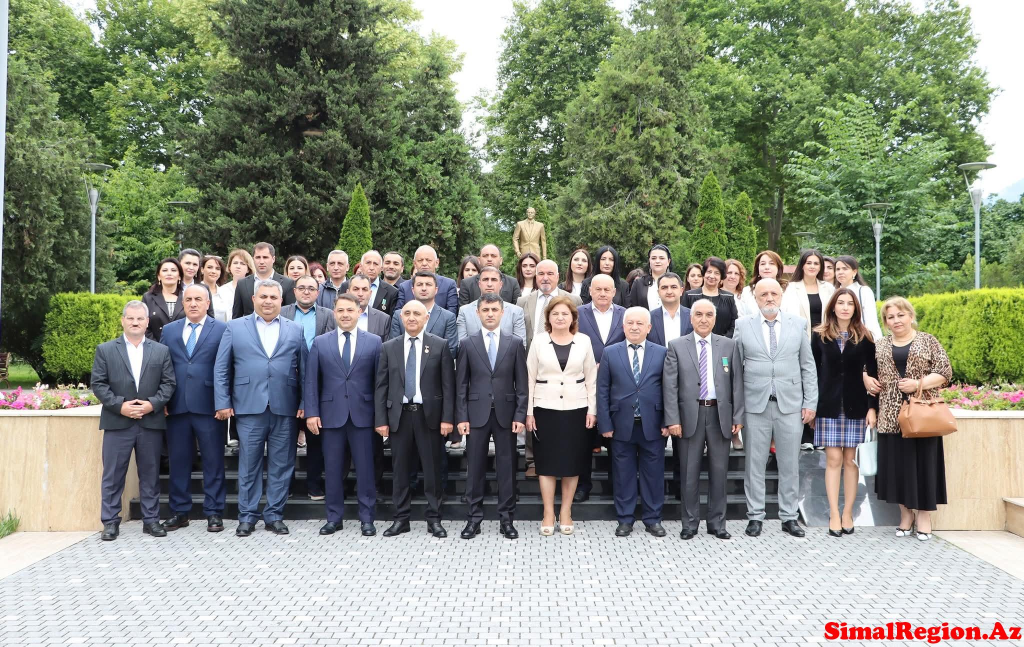 Qəbələdə tibb işçilərinin peşə bayramı yüksək səviyyədə qeyd olunmuşdur