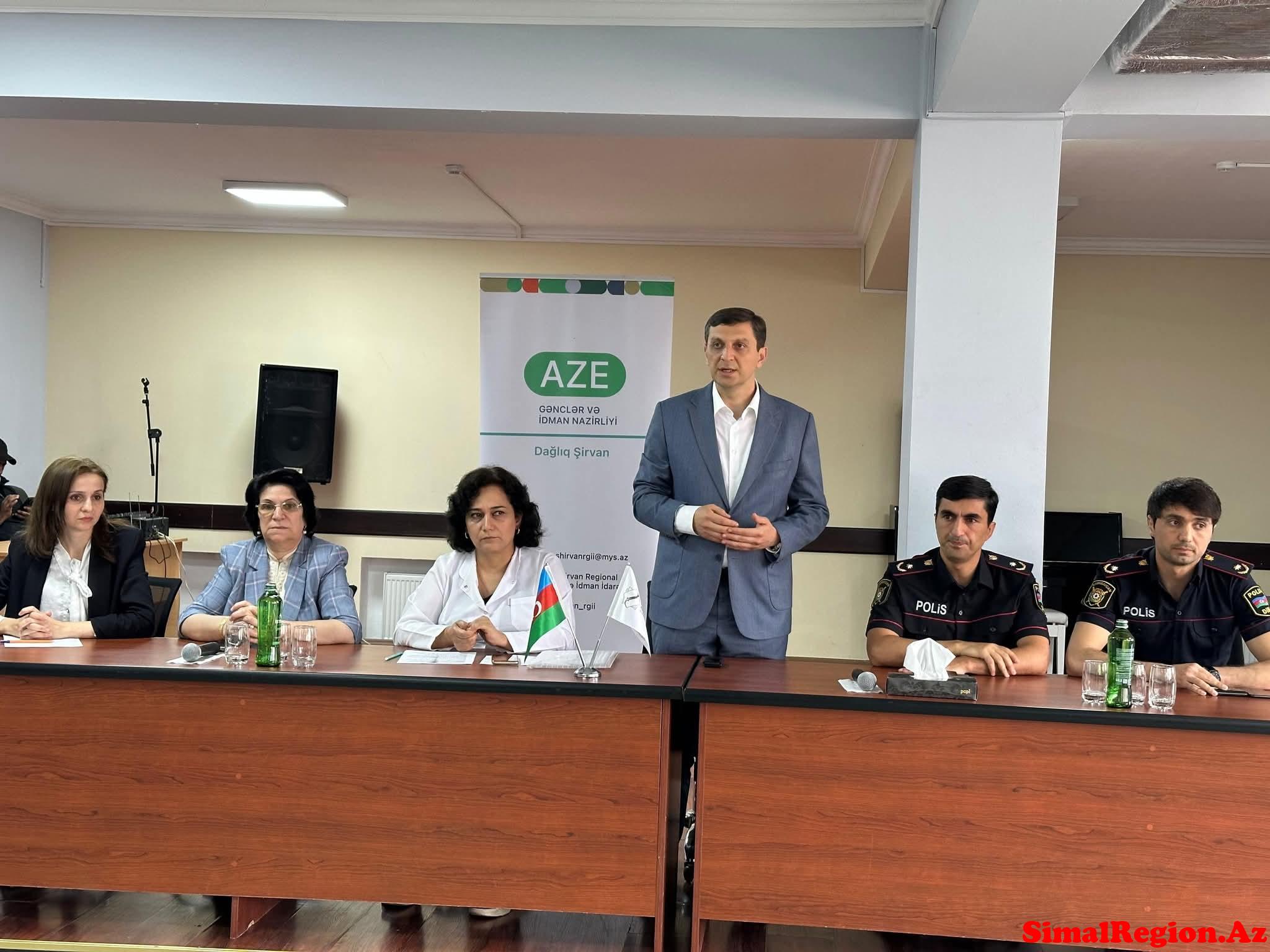 İSMAYILLIDA MAARİFLƏNDİRİCİ TƏDBİR KEÇİRİLİB