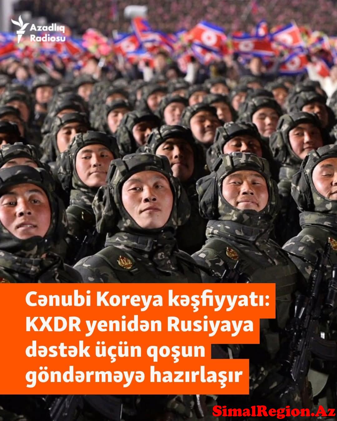 Şimali Koreya Rusiyaya yenə əsgər göndərəcək