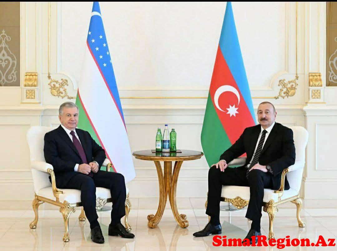 Azərbaycan və Özbəkistan liderlərinin Bakı görüşü