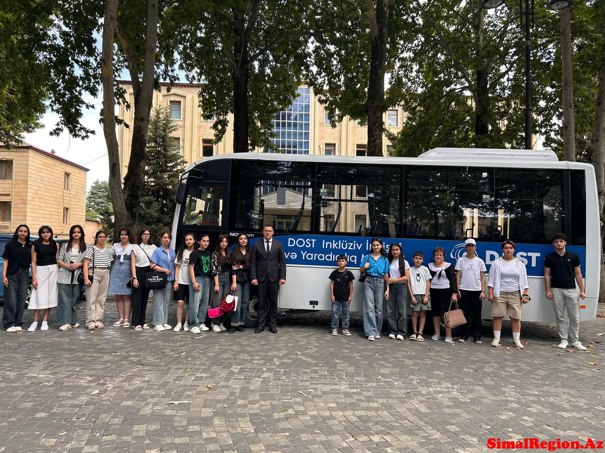 “Dost evi” filialına infotur təşkil edilib