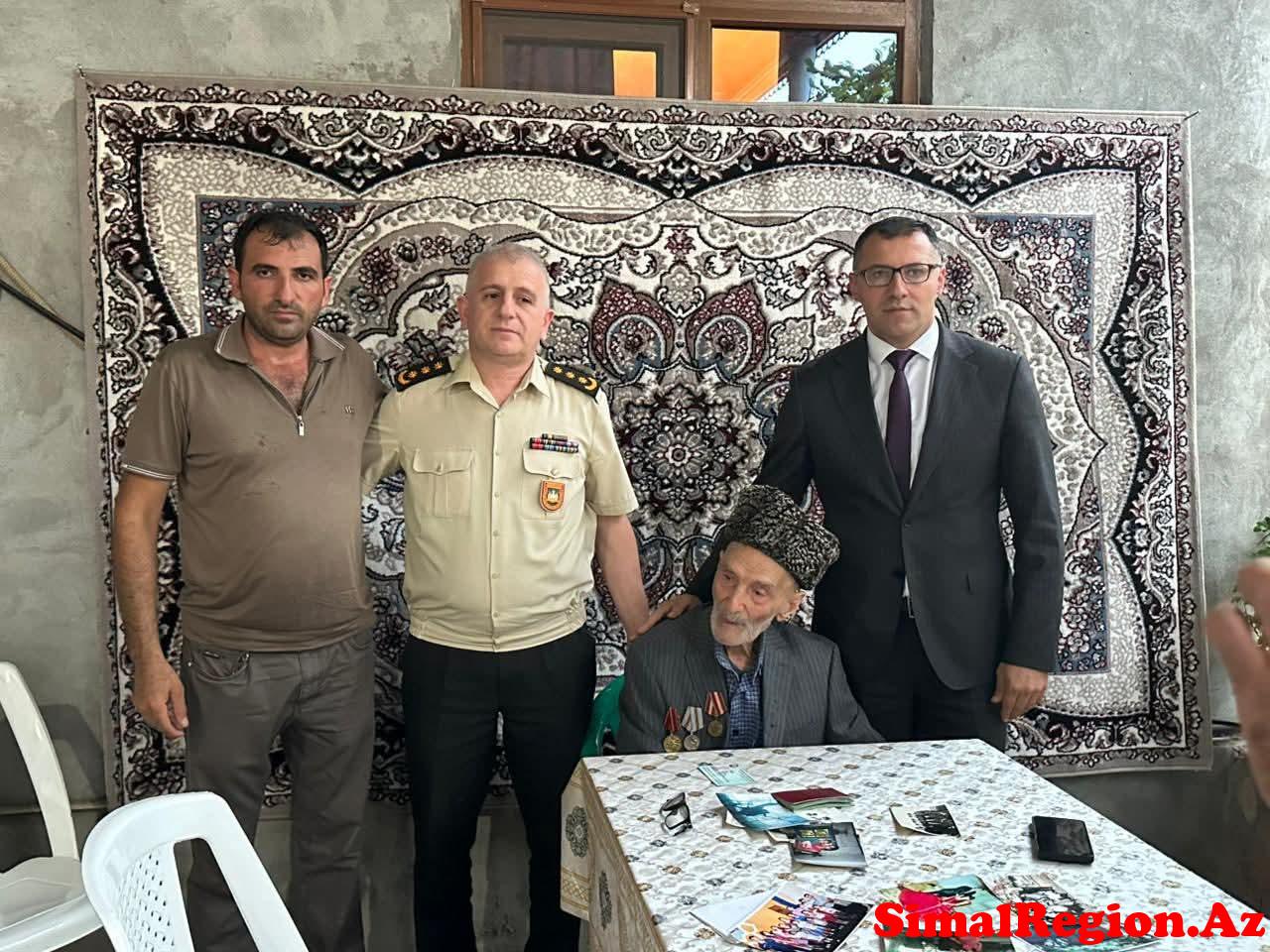 İkinci Dünya Müharibəsi iştirakçısının 100 illik yubileyi qeyd olunub