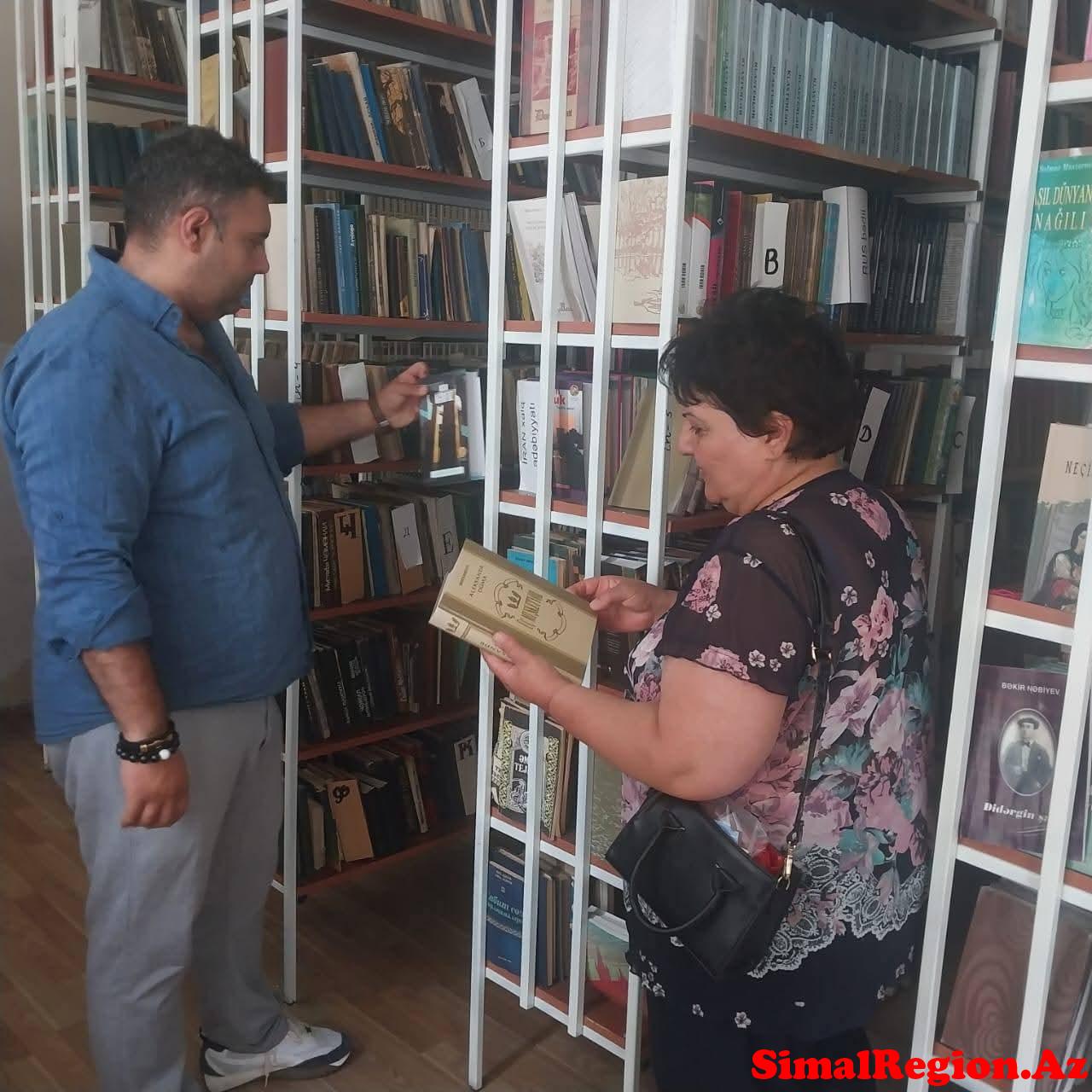 İsmayıllıda kitabxananı yerli turistlər ziyarət edib