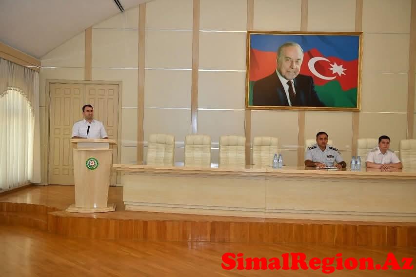 Dövlət Sərhəd Xidmətinin inzibati binasında maarifləndirici tədbir keçirilmişdir